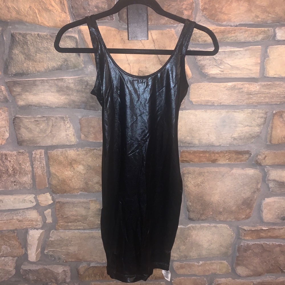 NEW leather dress